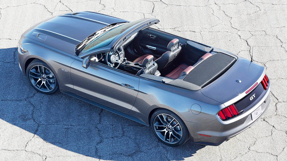Los mejores cabrios 2017 - Ford Mustang Convertible Los mejores cabrios 2017 - Ford Mustang Convertible