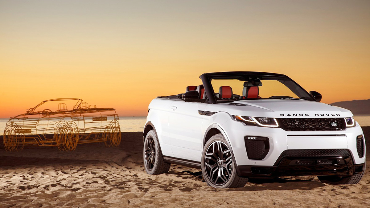 Los mejores cabrios 2017 - Range Rover Evoque Convertible Los mejores cabrios 2017 - Range Rover Evoque Convertible