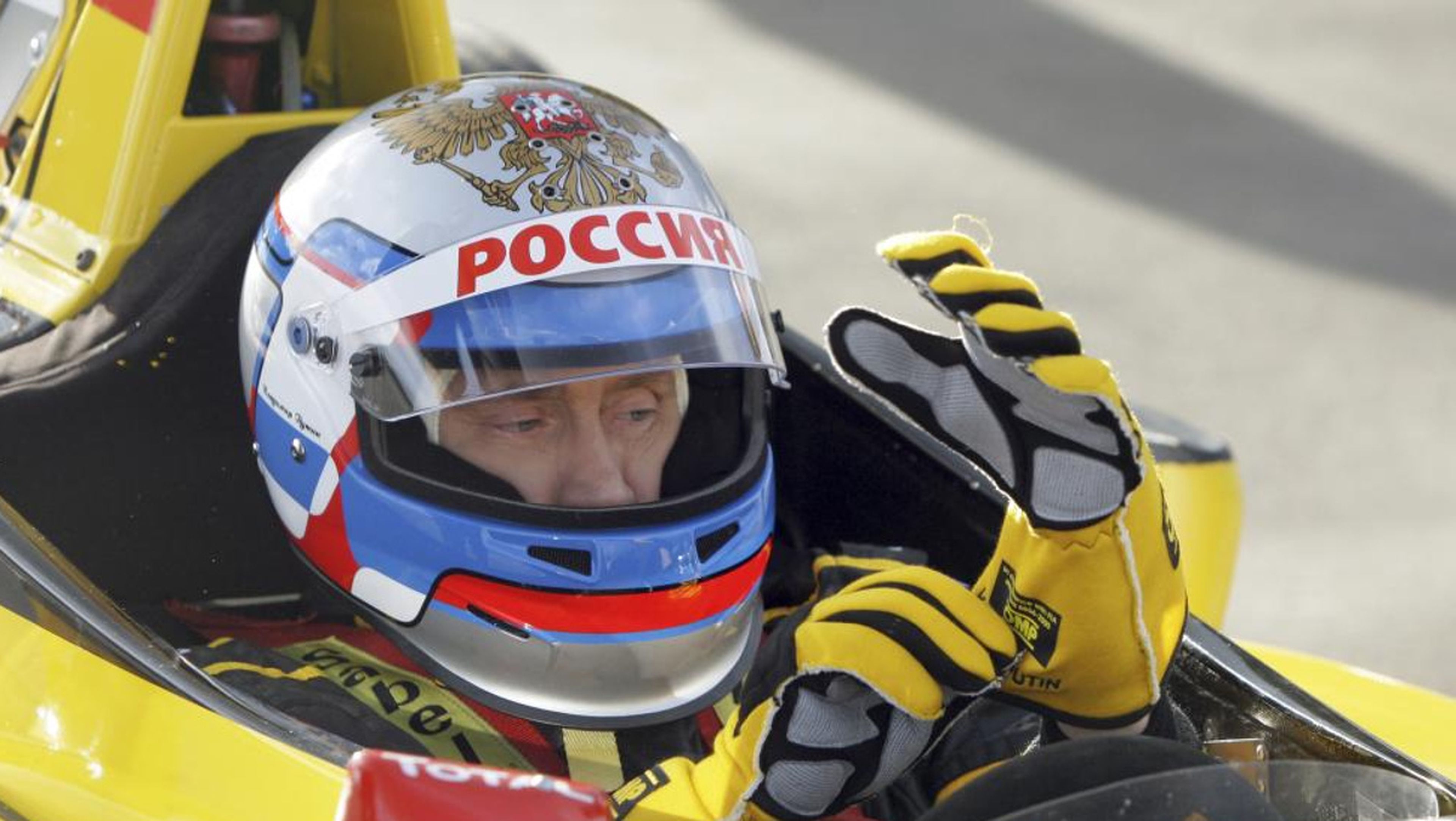 Putin en un F1