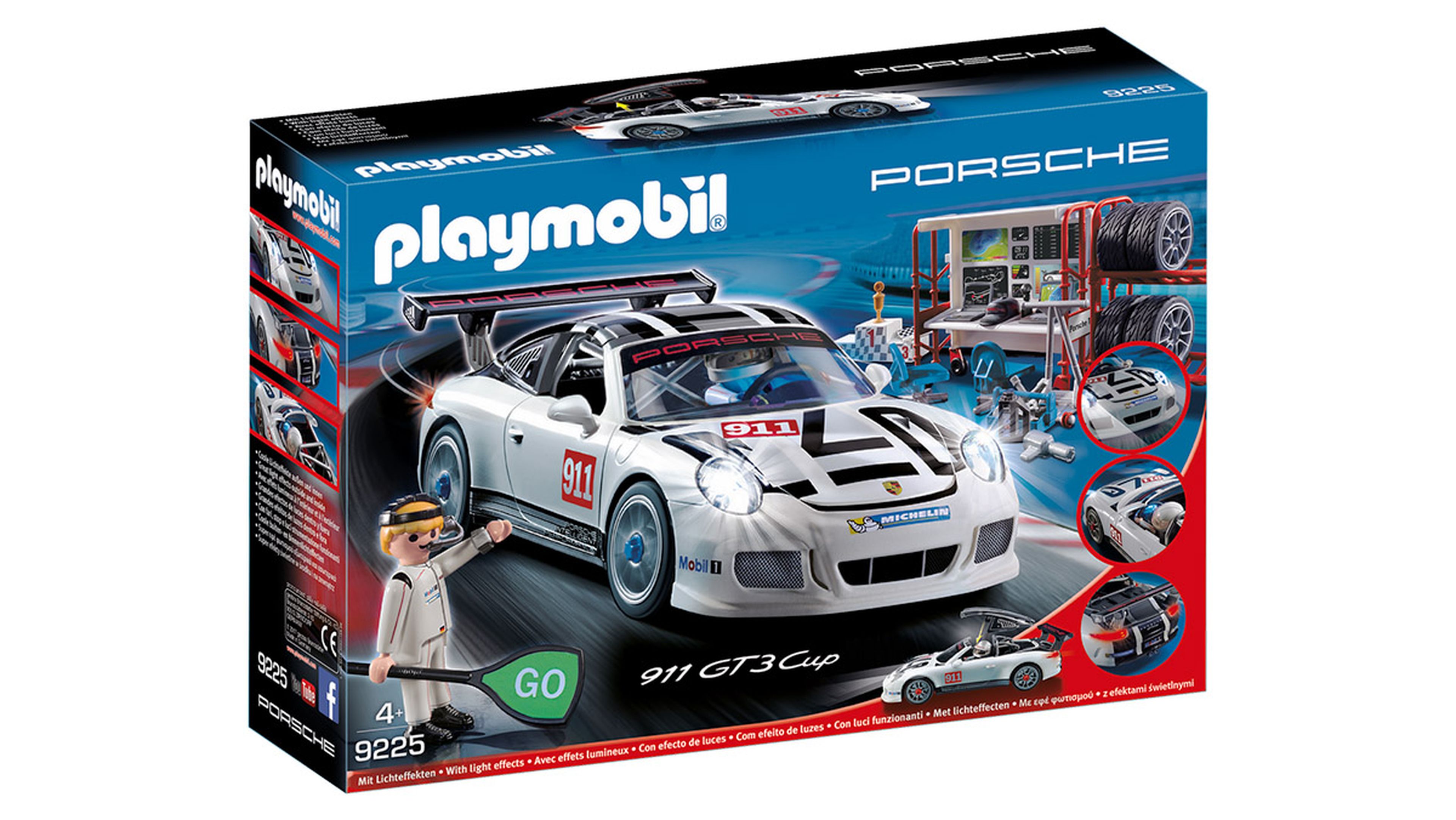 Los 10 mejores regalos para fanáticos de Porsche - 911 GT3 Cup de Playmobil