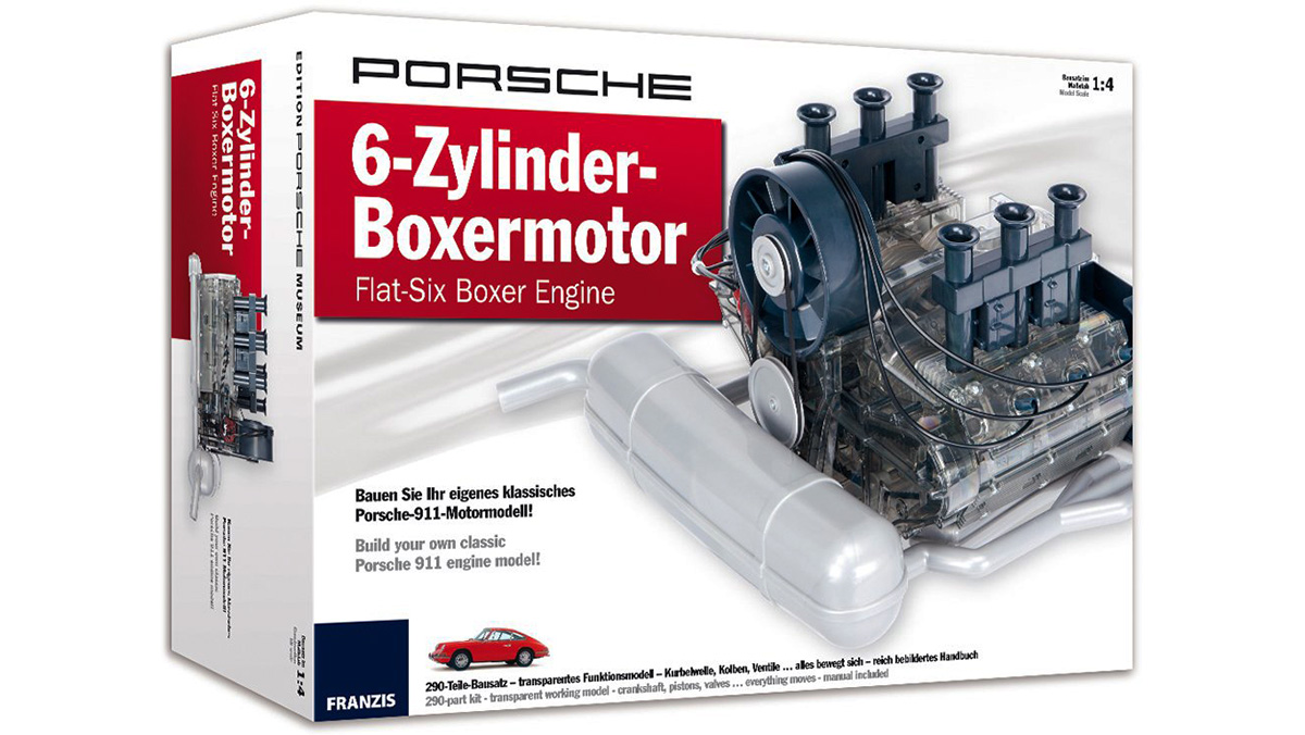 Los 10 mejores regalos para fanáticos de Porsche - Maqueta del motor bóxer de un 911 Los 10 mejores regalos para fanáticos de Porsche - Maqueta del motor bóxer de un 911