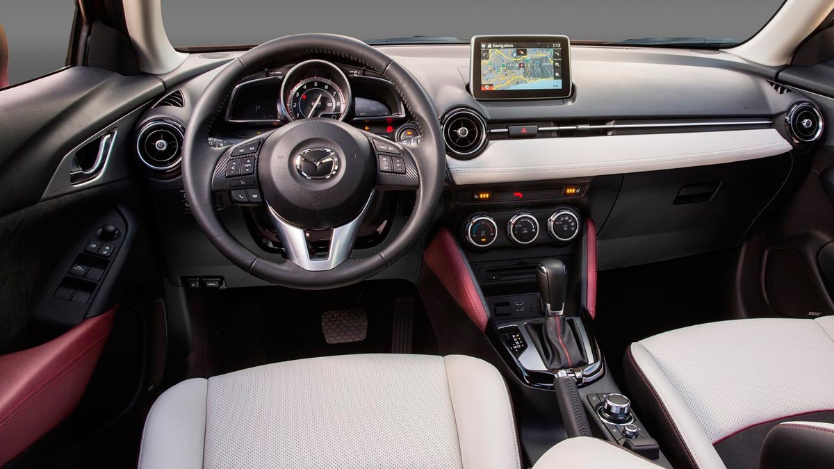 Mazda CX-3 interior Mazda CX-3 interior lujo cuero