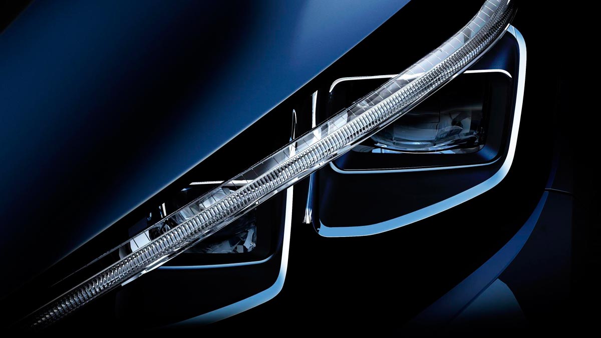 Faros Nissan Leaf 2017 Faros Nissan Leaf 2017 render led