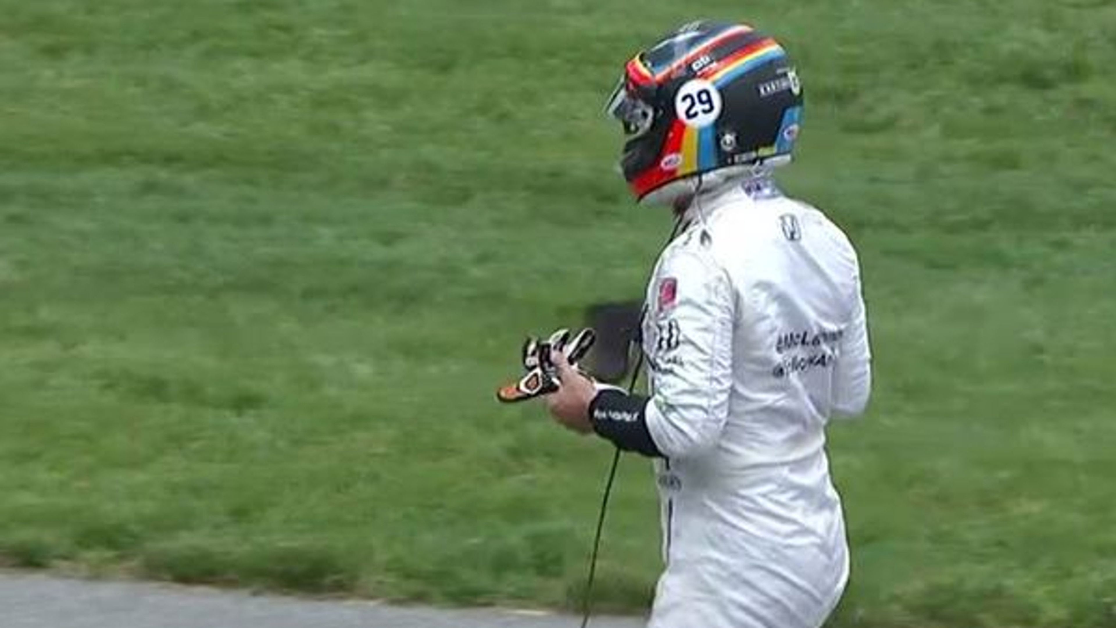 Alonso abandona Indy500