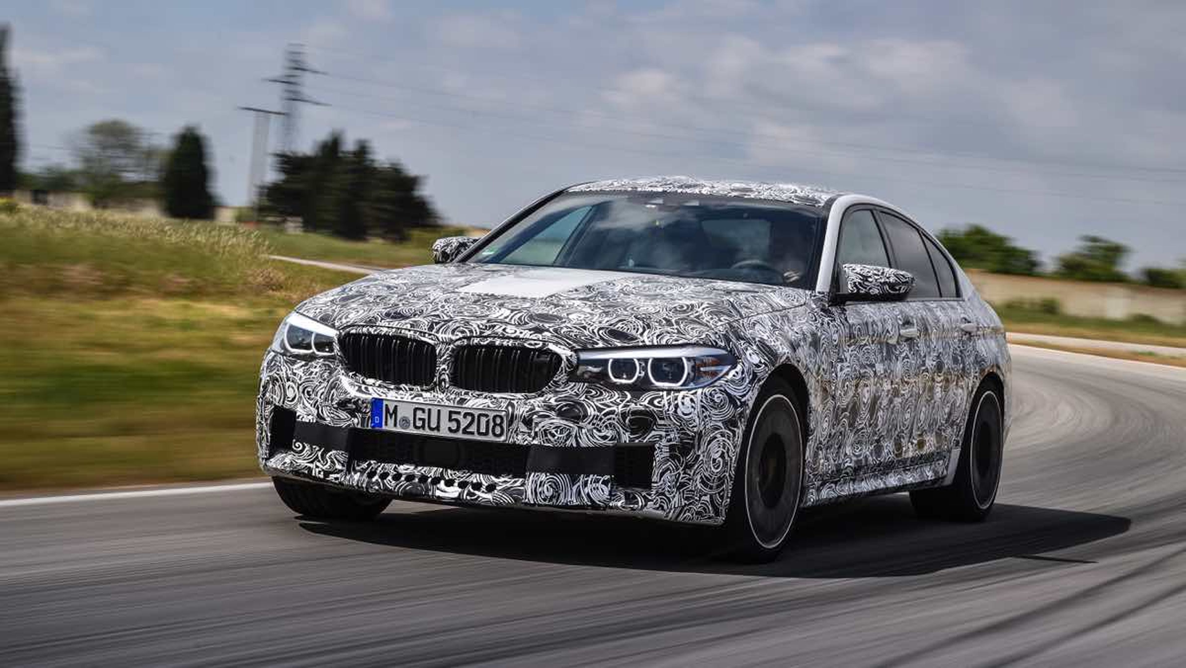 BMW M5 2017 frontal
