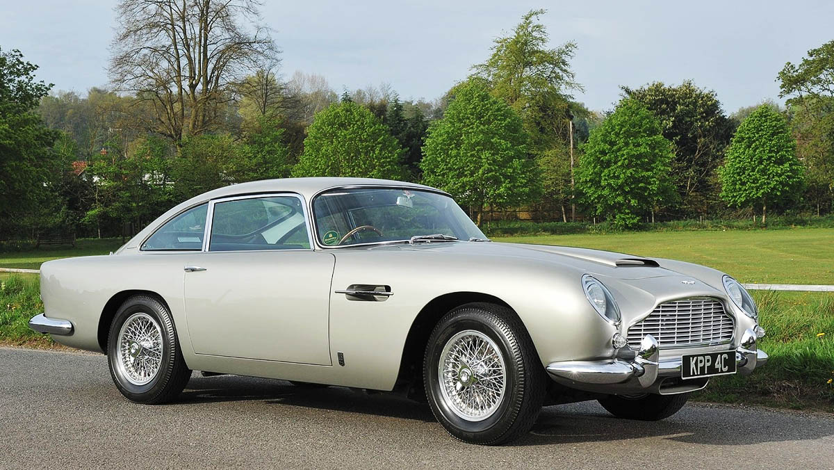 Los deportivos más elegantes de todos los tiempos - Aston Martin DB5 Los deportivos más elegantes de todos los tiempos - Aston Martin DB5