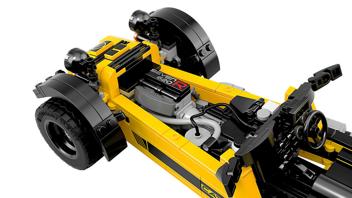 Los mejores coches de Lego por menos de 100 euros - Caterham 620R Los mejores coches de Lego por menos de 100 euros - Caterham 620R
