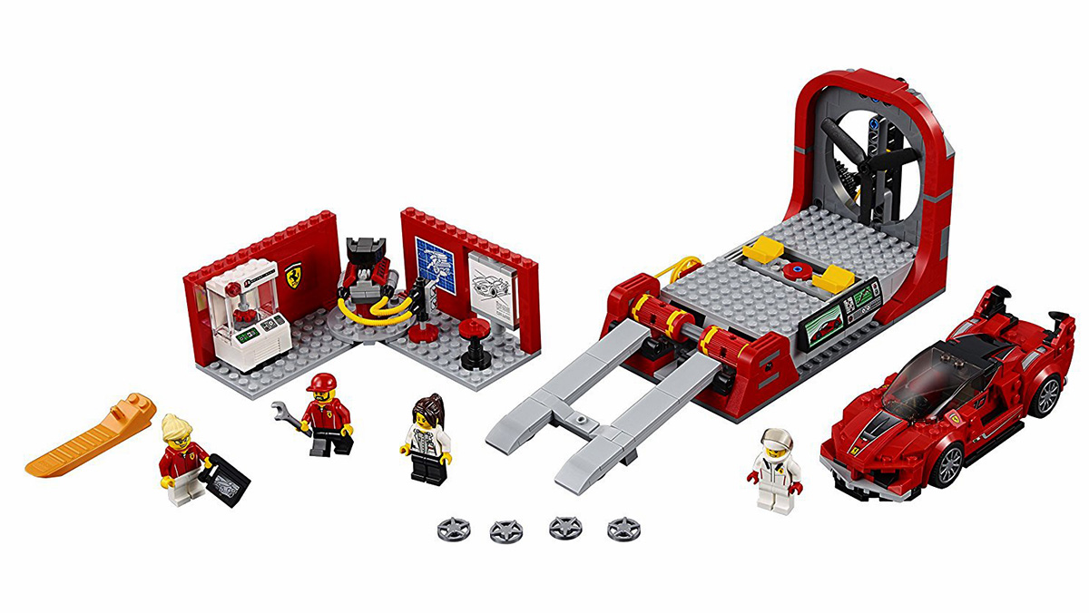 Los mejores coches de Lego por menos de 100 euros - Ferrari FXXK y centro de desarrollo Los mejores coches de Lego por menos de 100 euros - Ferrari FXXK y centro de desarrollo