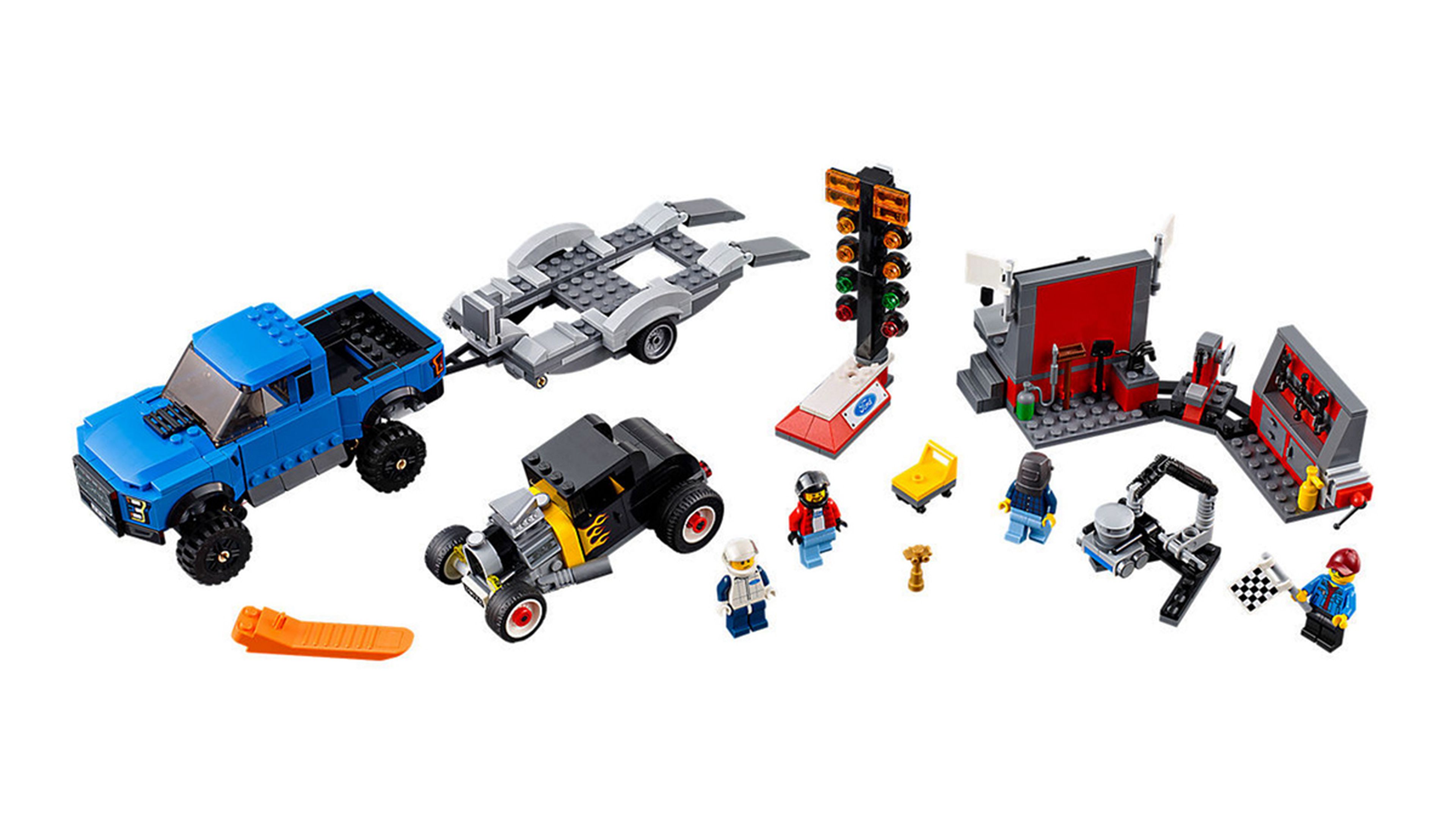 Los mejores coches de Lego por menos de 100 euros - Ford F150 Raptor y Ford A