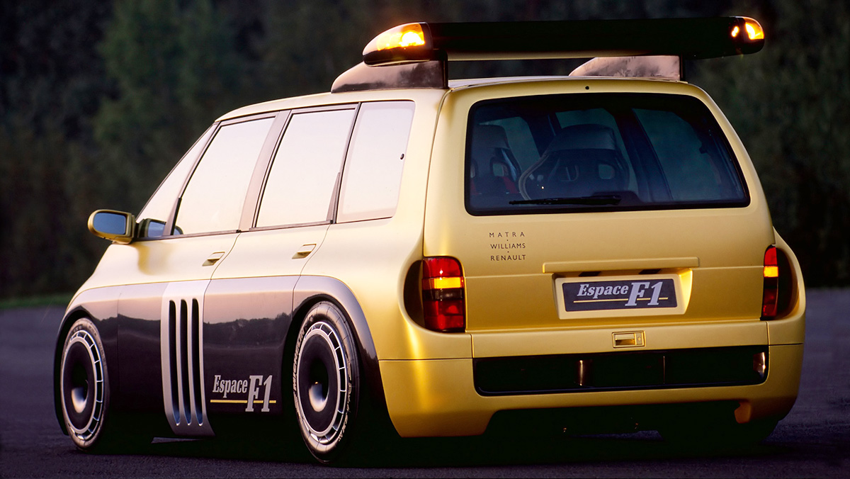 Los mejores Renault de la Historia - Renault Espace F1 Los mejores Renault de la Historia - Renault Espace F1