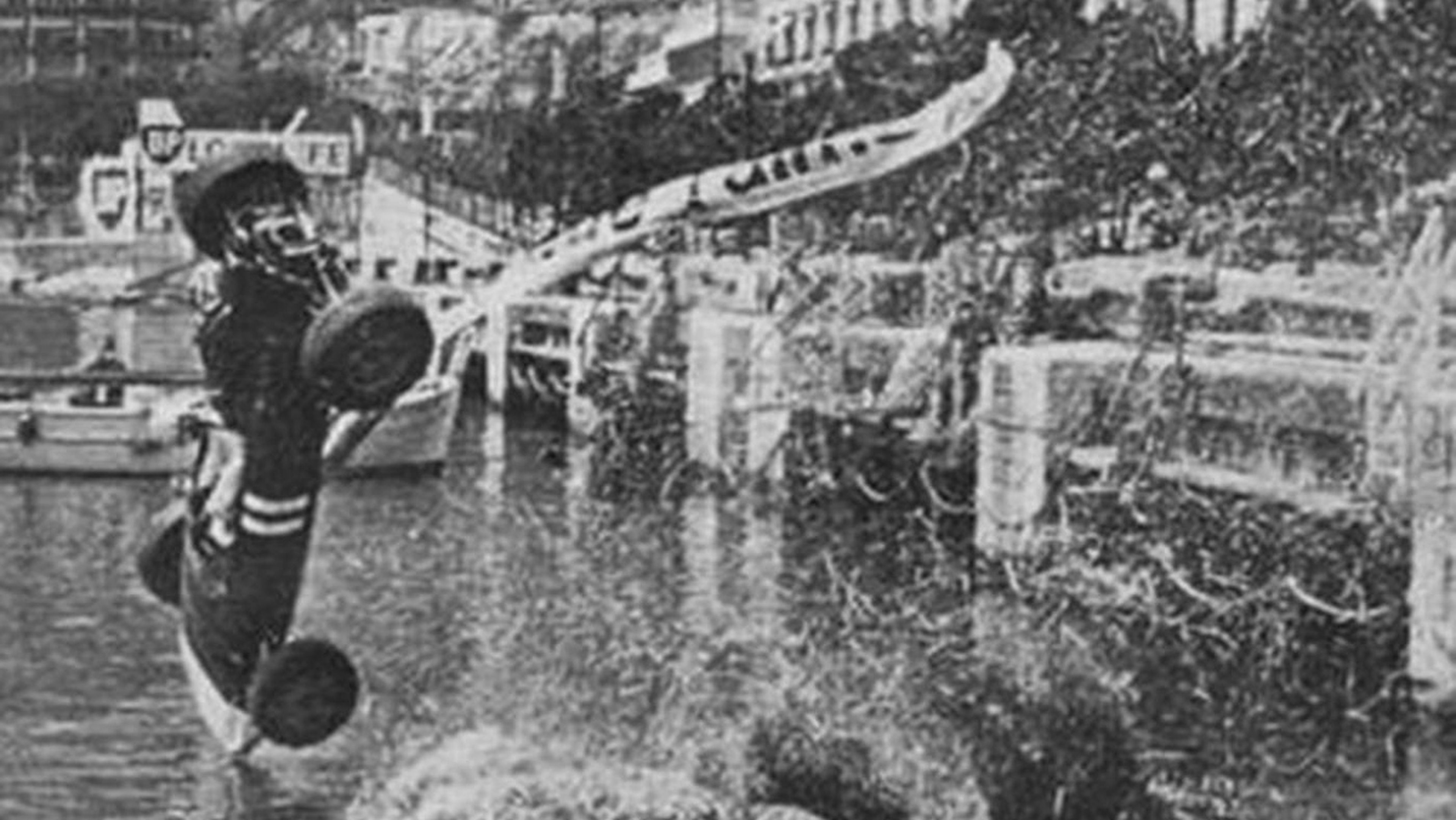 ¡Hombre al agua! Mónaco 1965