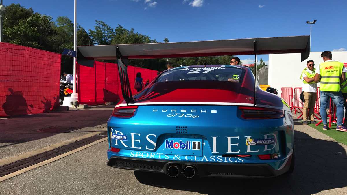 Porsche 911 GT3 Cup trasera Porsche 911 GT3 Cup trasera