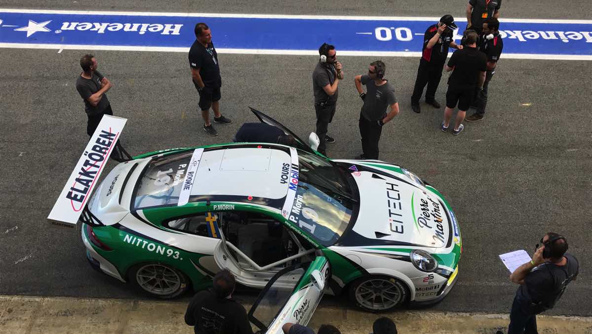 Porsche Supercup pitlane Porsche Supercup pitlane