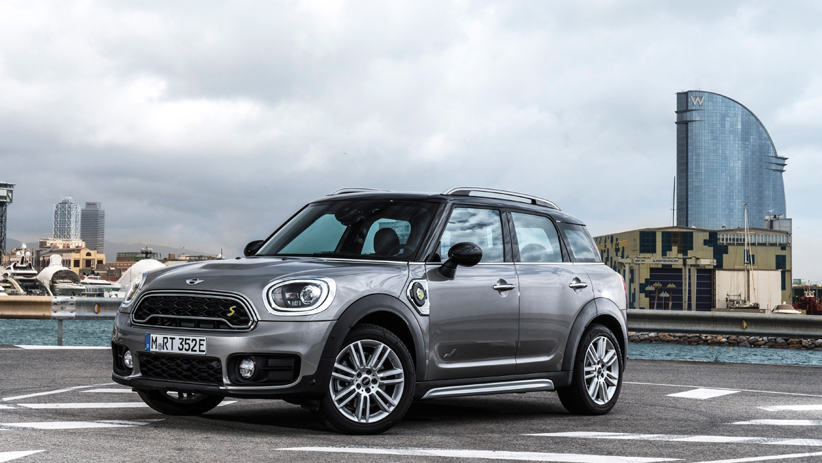 Prueba Mini Cooper S E Countryman All4 (lateral) Prueba Mini Cooper S E Countryman All4 (lateral)
