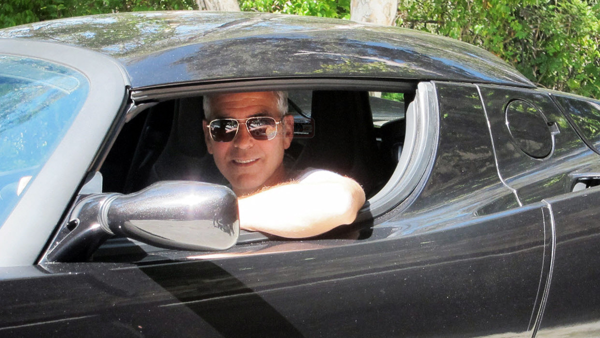 Tesla Roadster de George Clooney Tesla Roadster de George Clooney