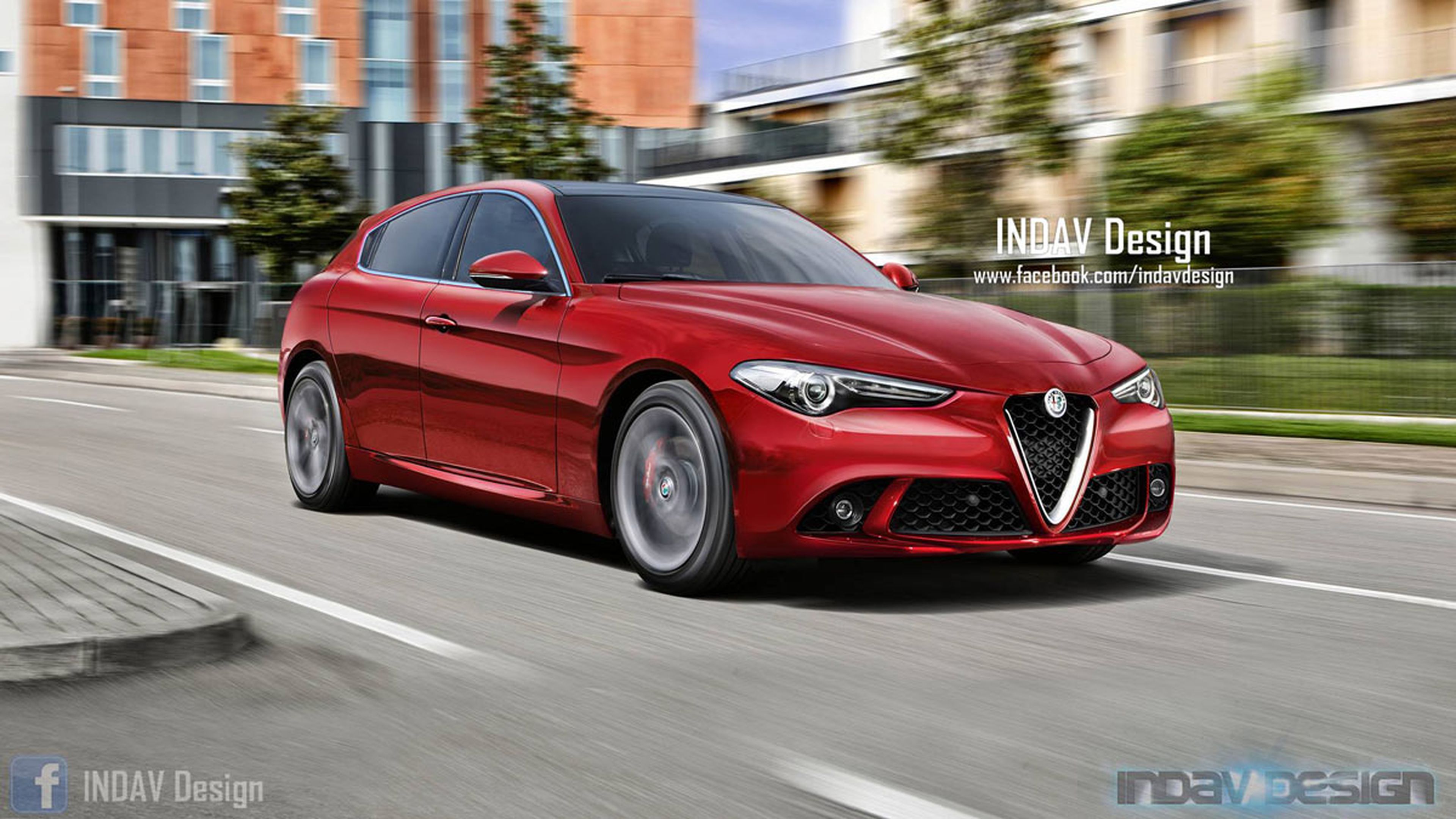 Alfa Romeo Giulietta 2019 render