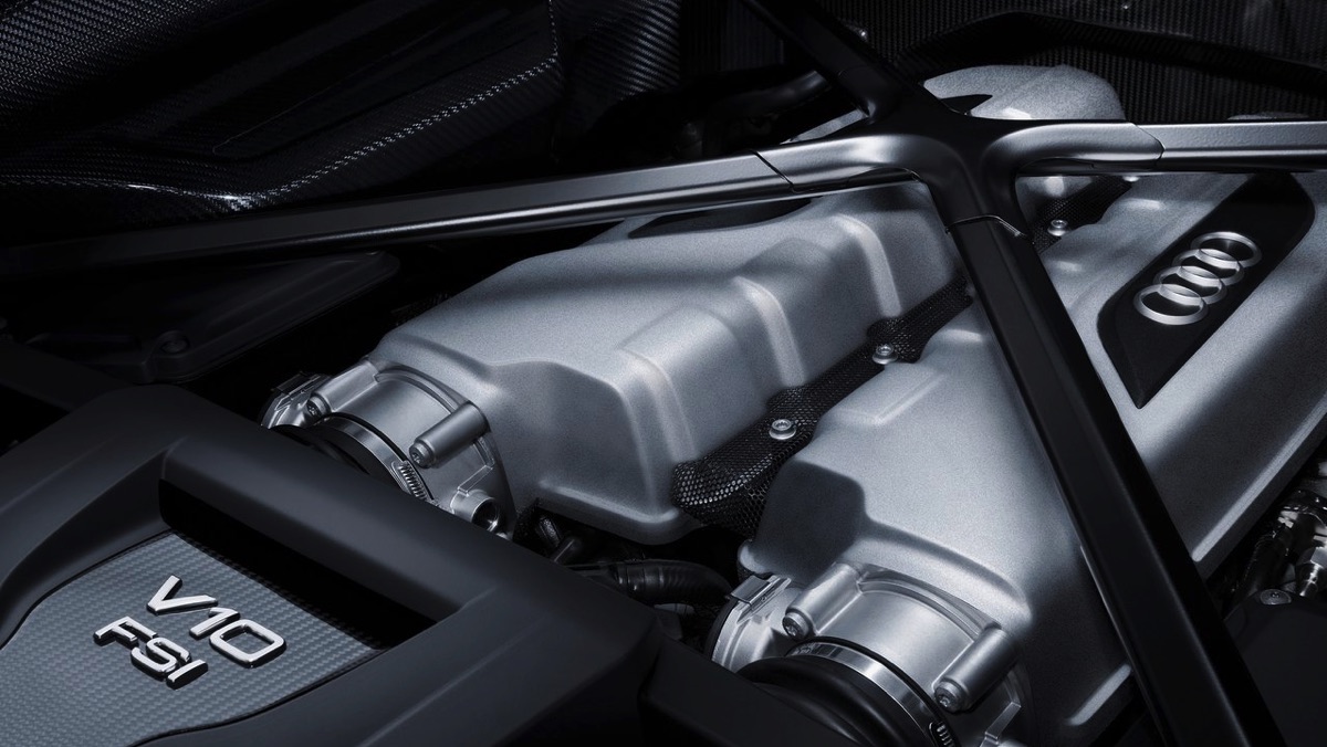 Motor del Audi R8 2017 Motor del Audi R8 2017
