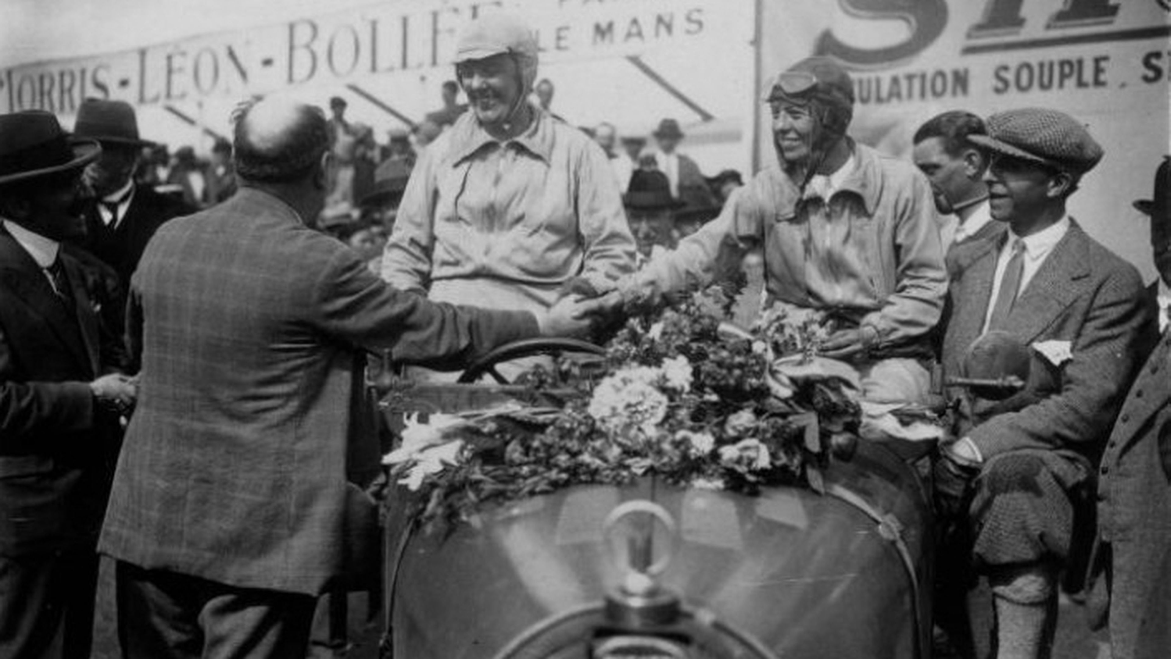 Le Mans 1930. Odette Siko y Marguerite Mareuse