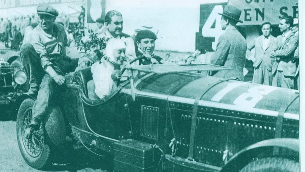 Odette Siko terminó cuarta en Le Mans 1932 Odette Siko terminó cuarta en Le Mans 1932