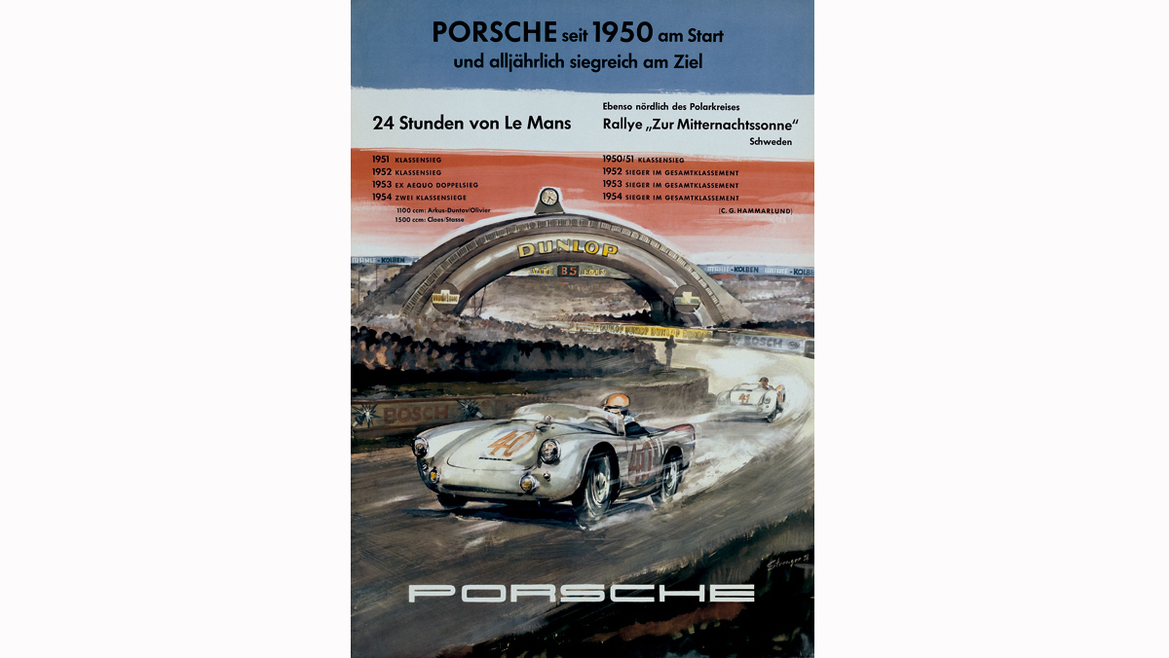 Porsche en las 24 horas de Le Mans (1954)