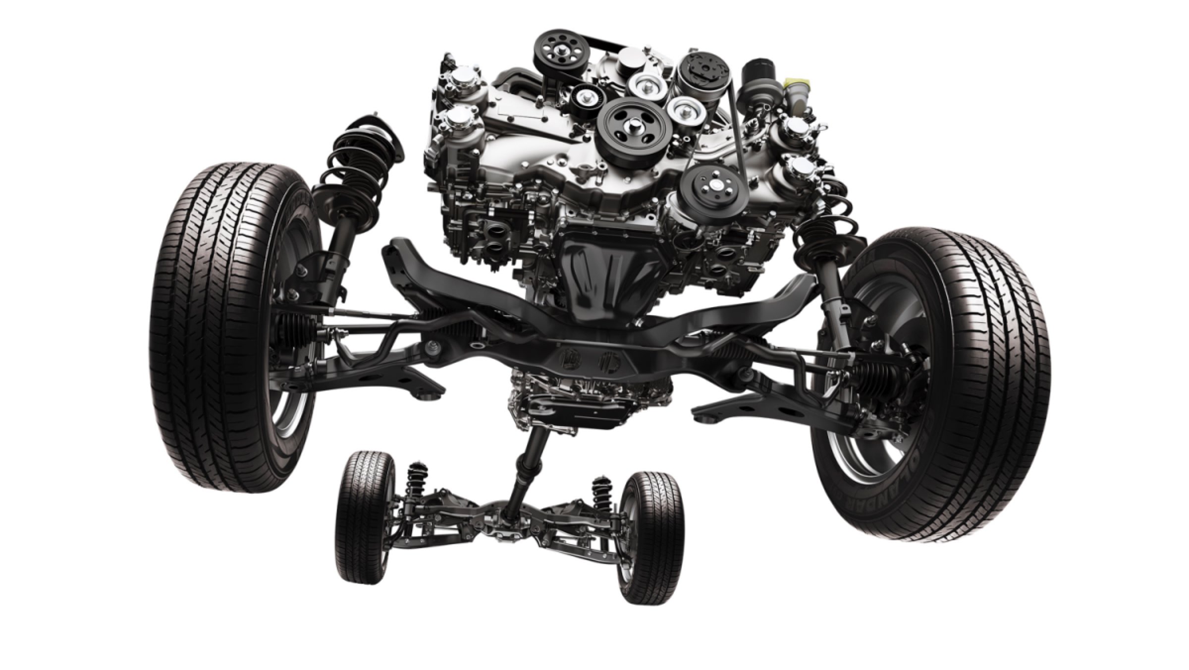 Motor bóxer y Symmetrical All-Wheel Drive Motor bóxer y Symmetrical All-Wheel Drive