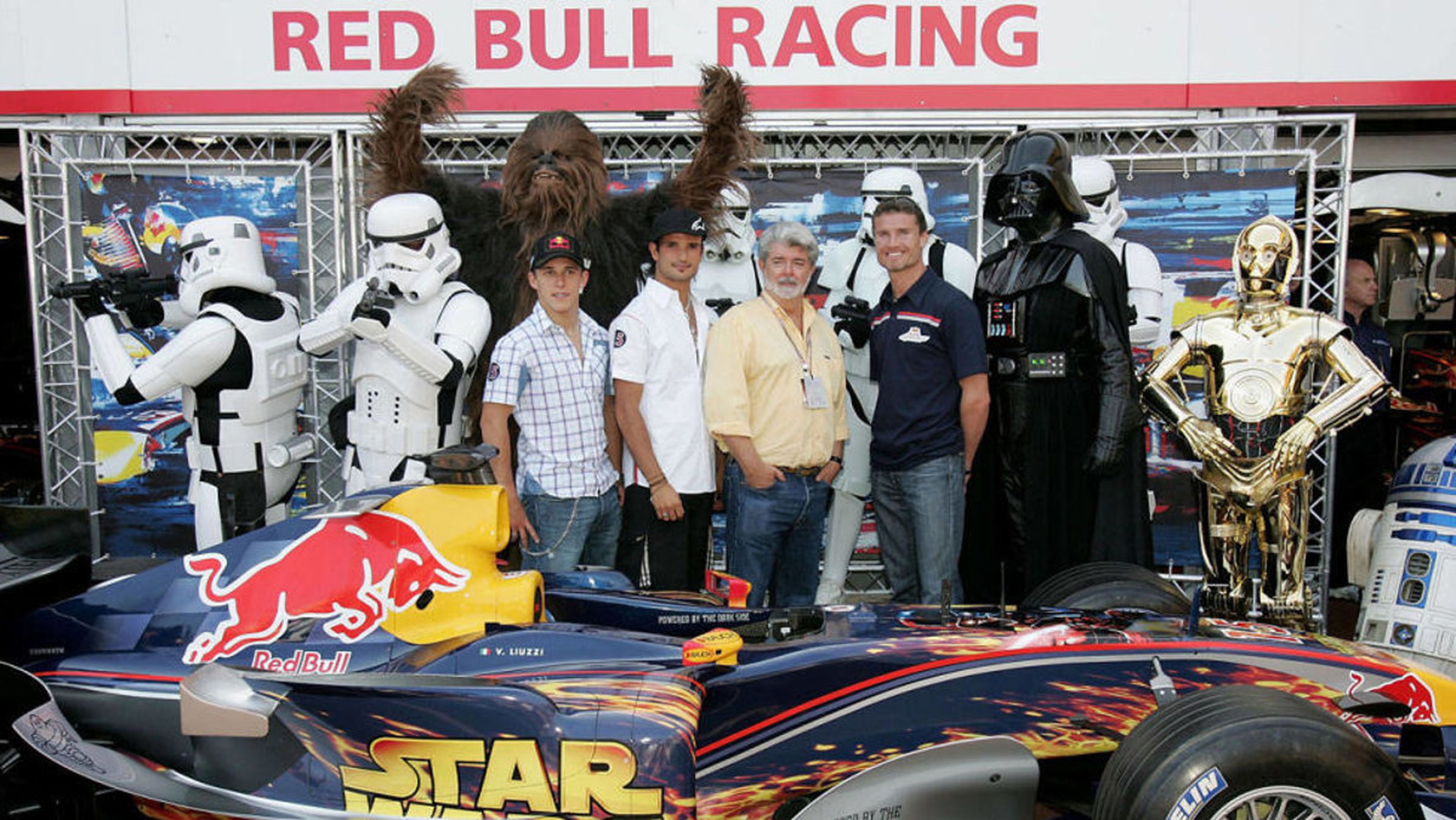 Red Bull se alía con Star Wars en Mónaco 2005
