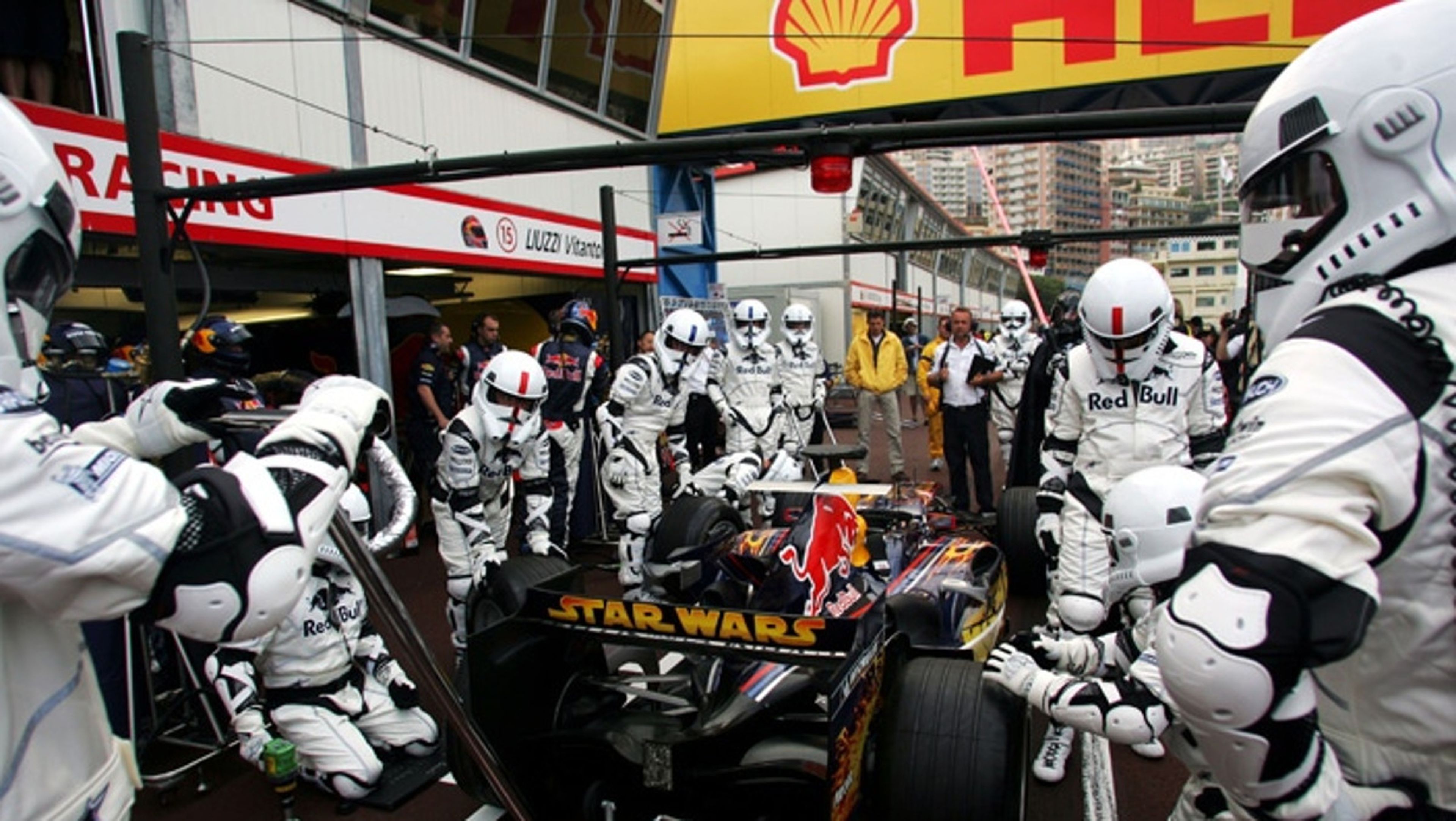 Red Bull Mónaco F1 2005 Star Wars