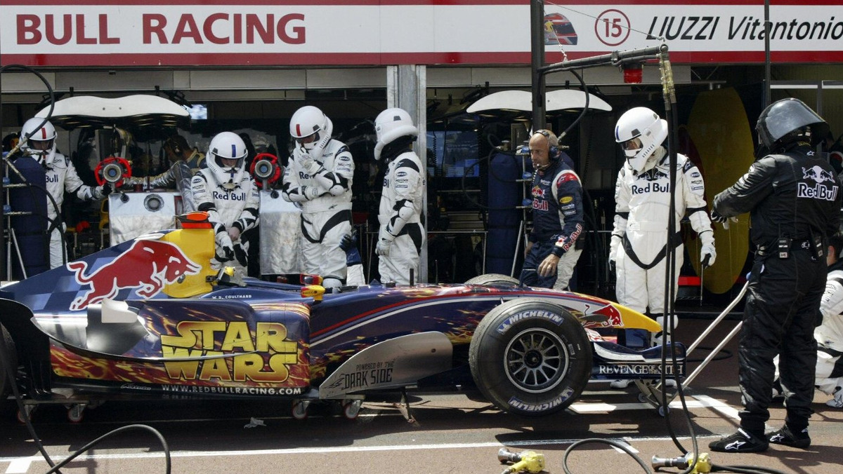 Red Bull-Star Wars en Mónaco 2005 Red Bull-Star Wars en Mónaco 2005