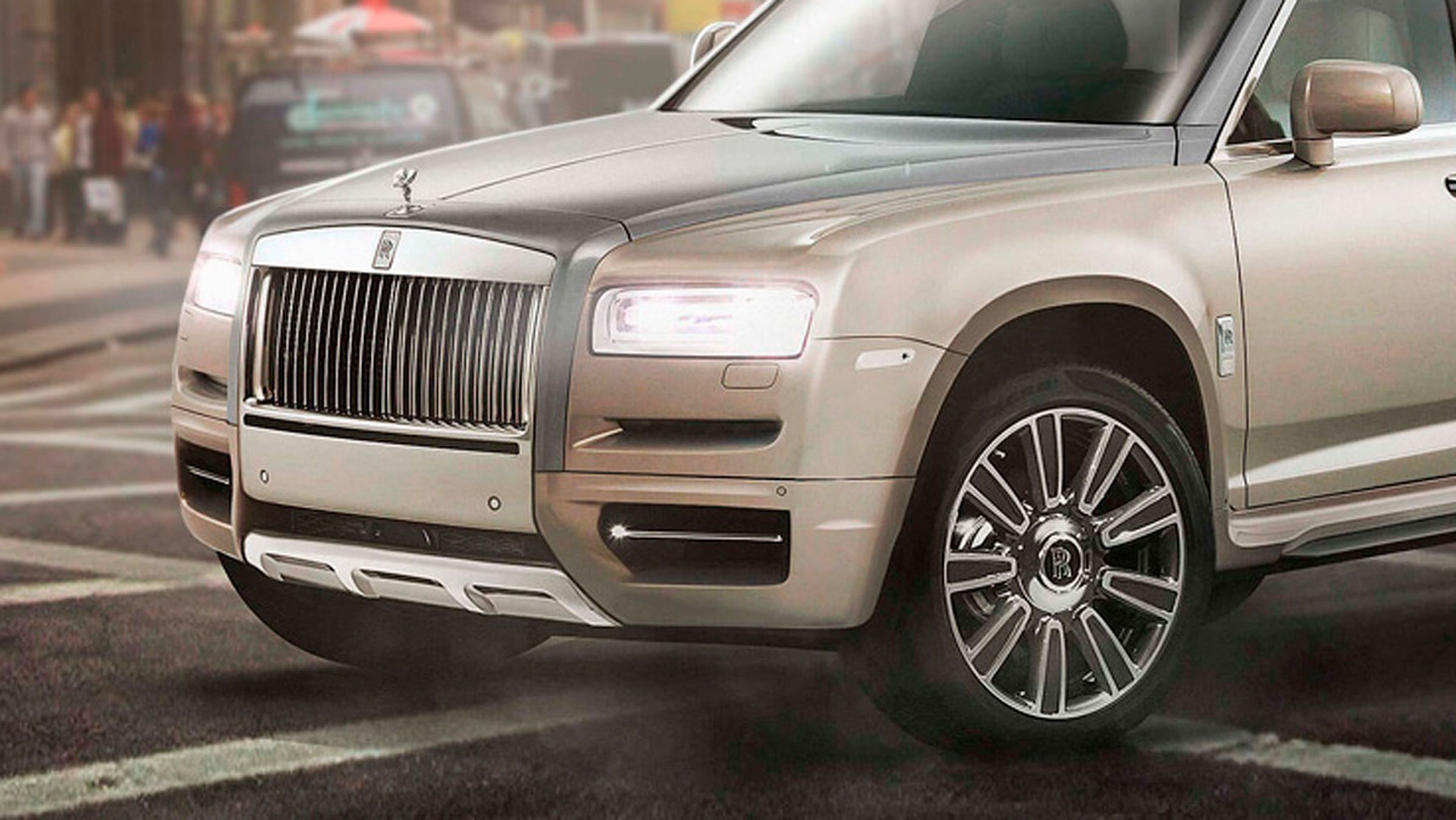 Renders de coches de lujo convertidos en pick-ups: Rolls-Royce Cullinan (I)