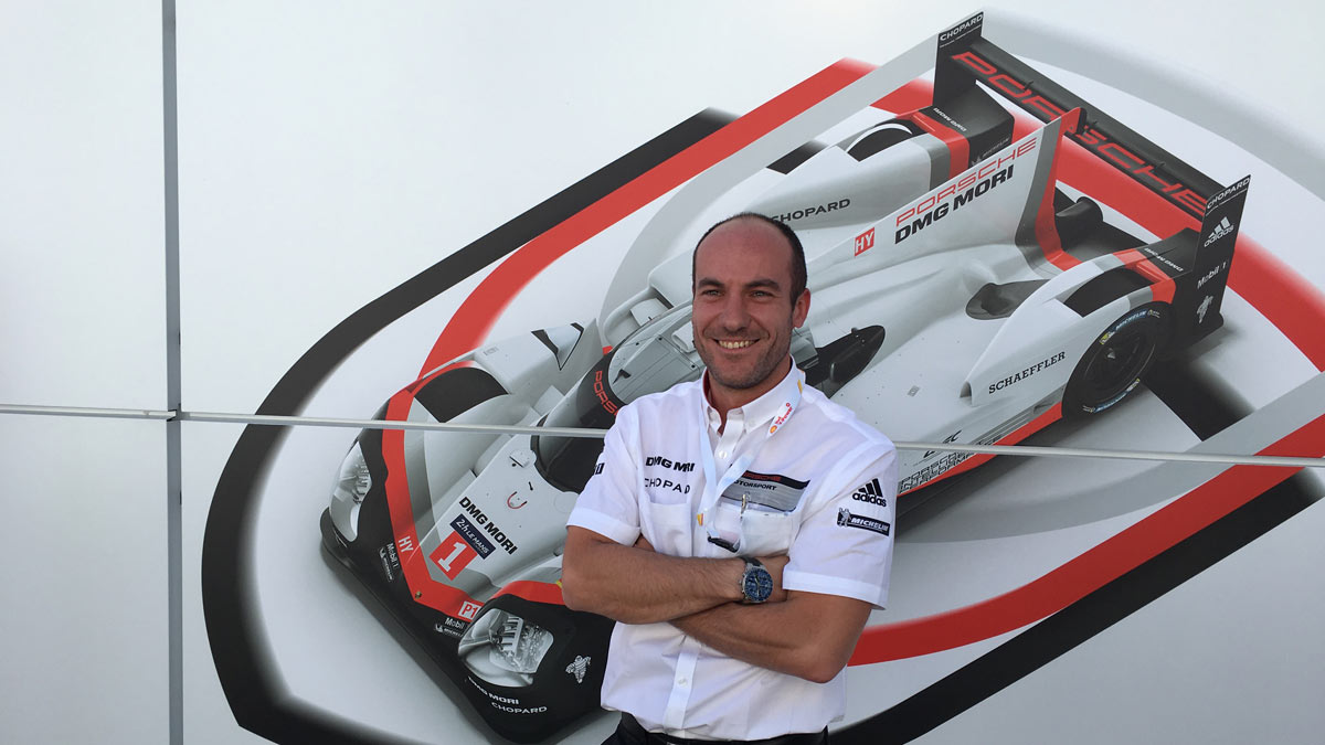 Roberto Gómez Porsche en Le Mans Roberto Gómez Porsche en Le Mans equipo ingeniero