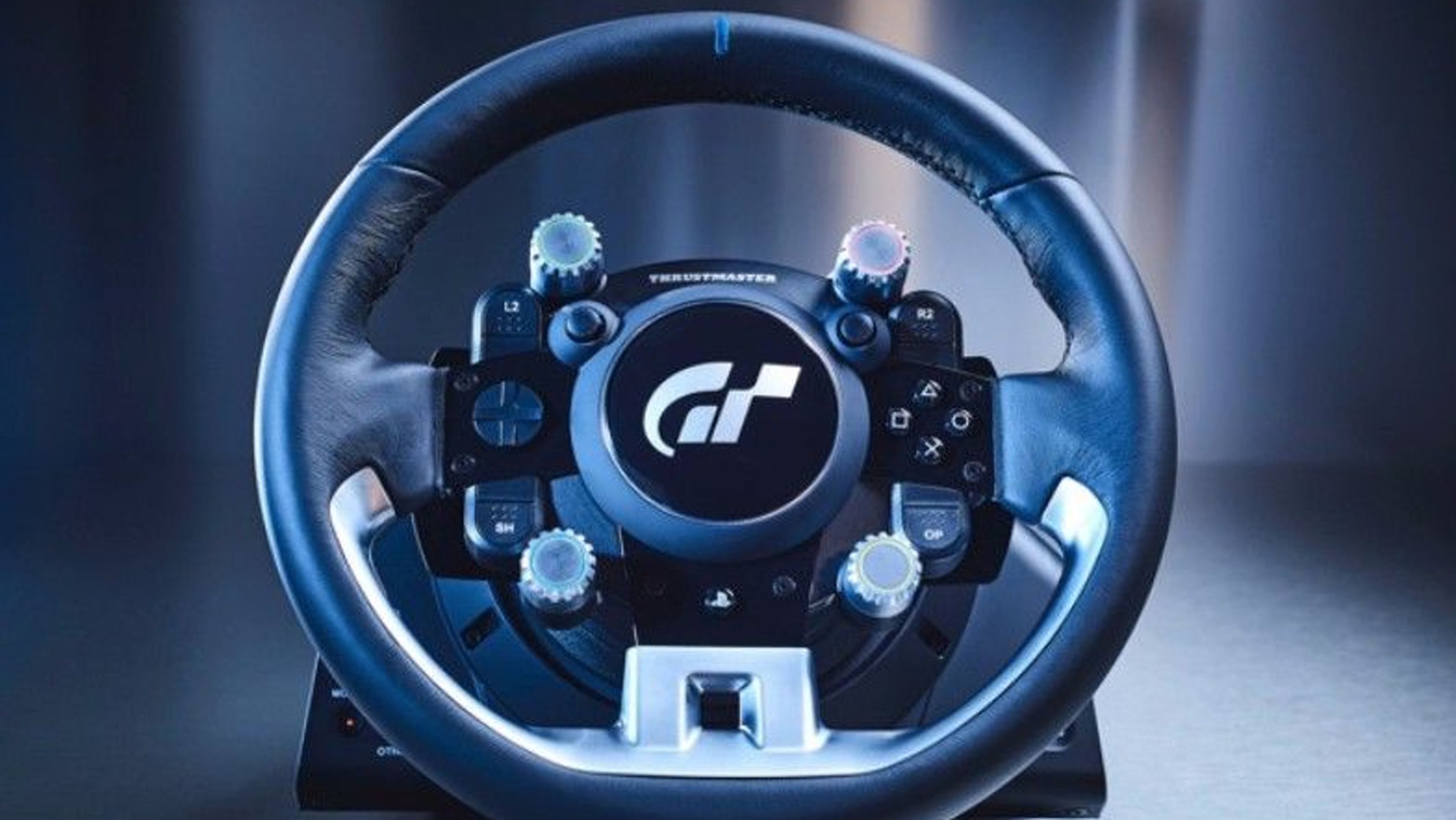 El volante T-GT para la PS4
