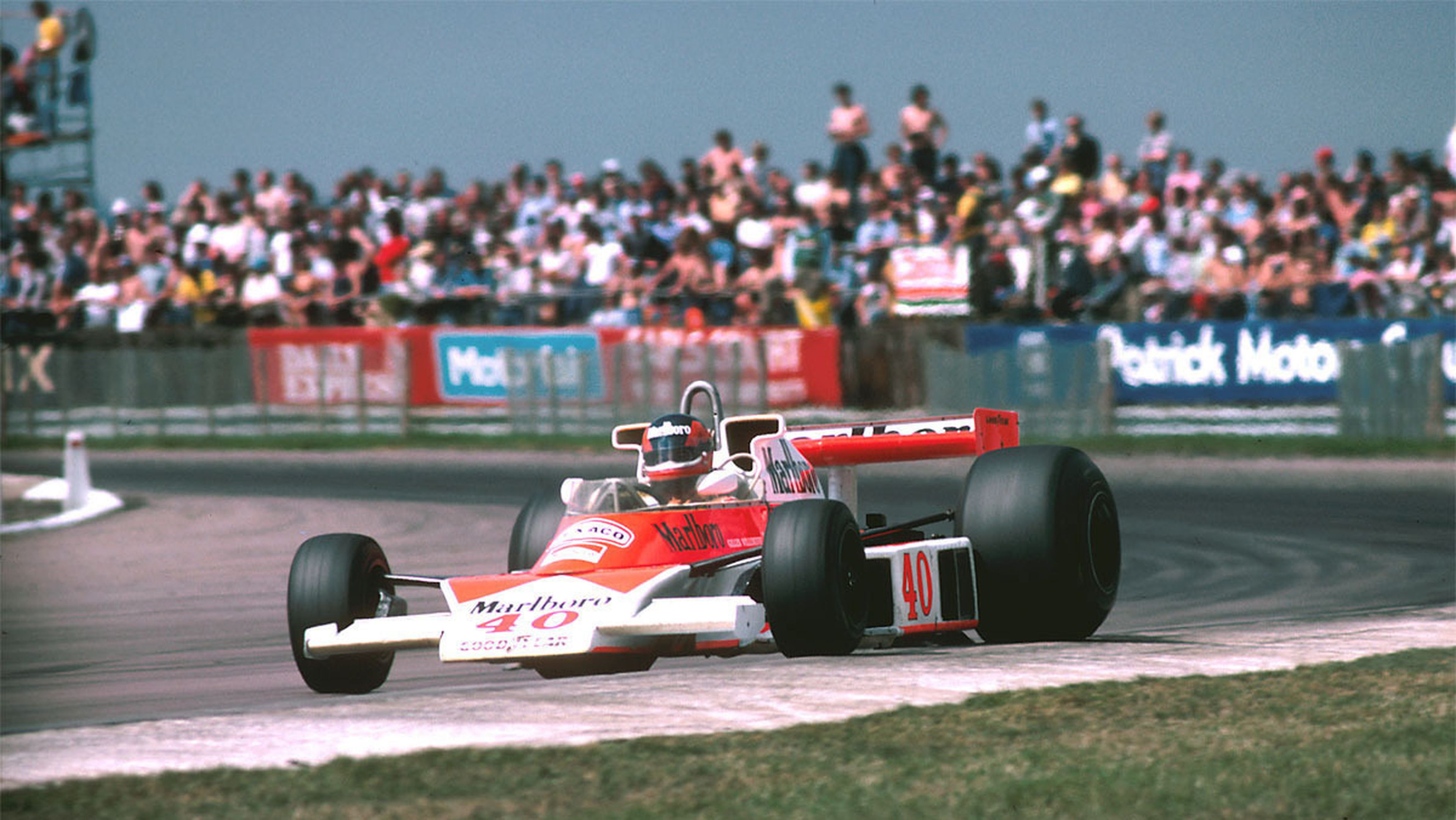 Debut Villeneuve GP de Gran Bretaña F1 1977
