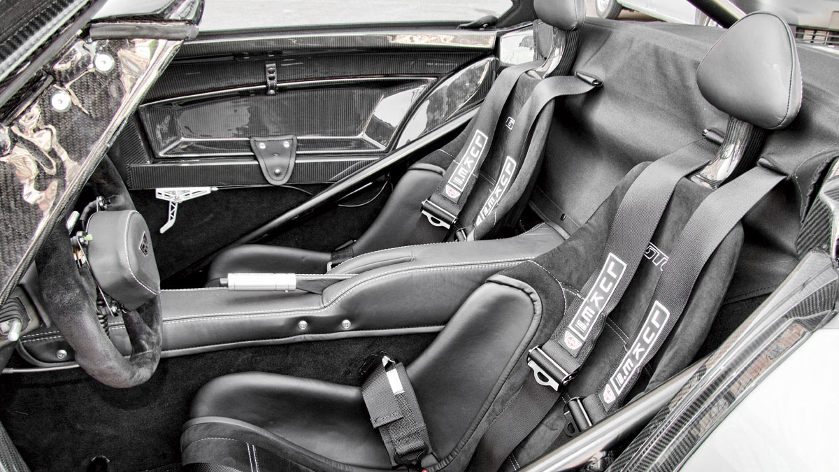 Donkervoort GTO asientos Donkervoort GTO asientos
