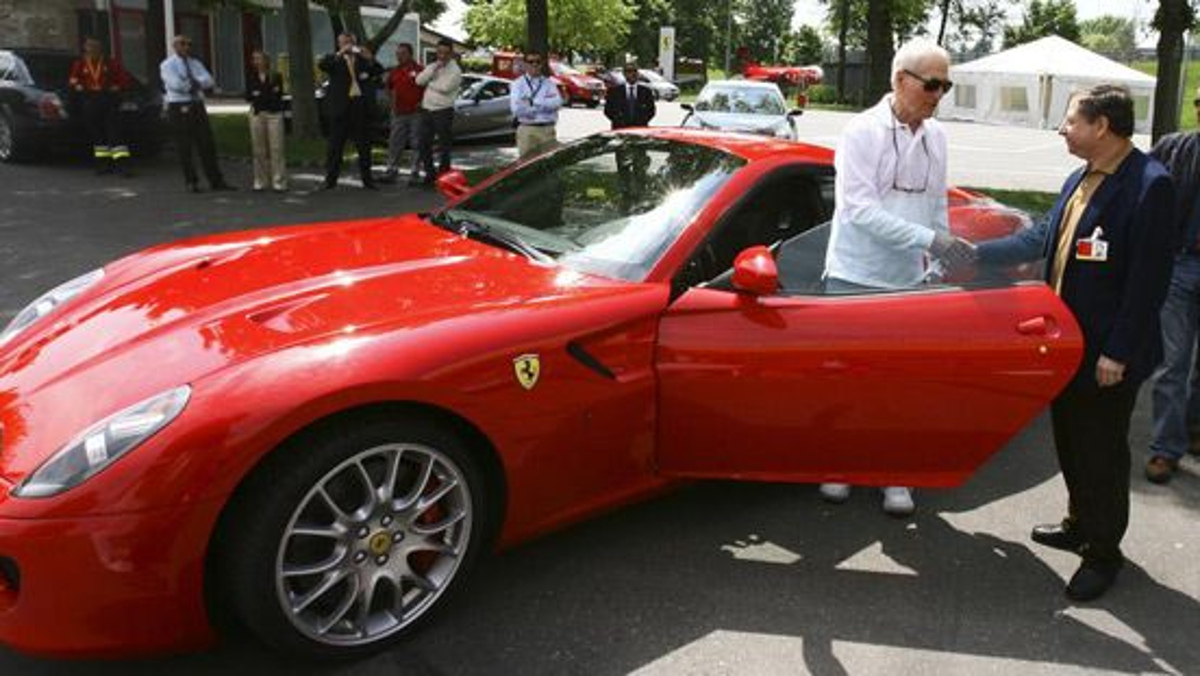 Ferrari 599, Jean Todt y Montezemolo Ferrari 599, Jean Todt y Montezemolo