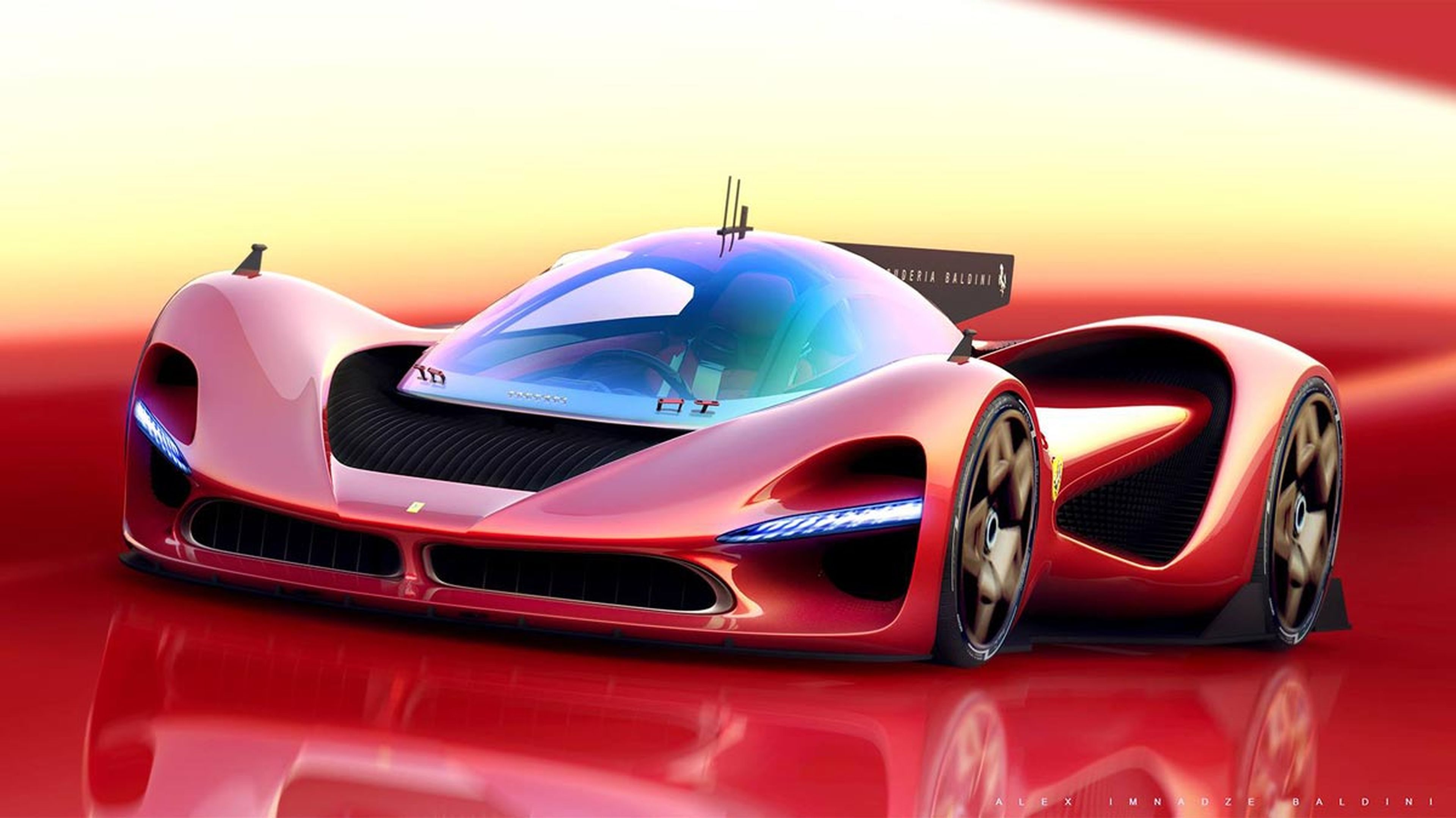 Hiperdeportivo Ferrari del futuro