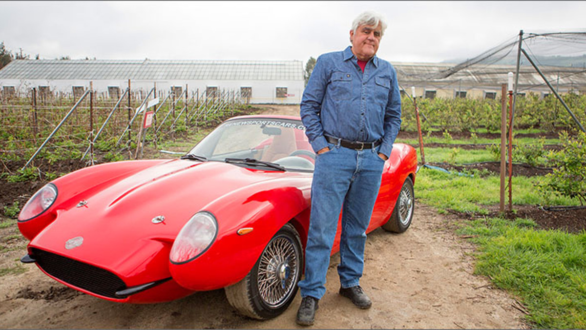 Jay Leno probó el Cannabis car Jay Leno probó el Cannabis car