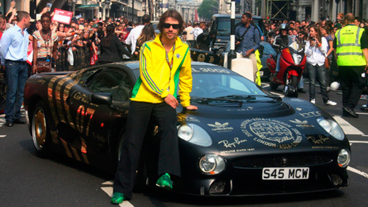 Lambo, Jay Kay y la concentración Gumball 3000 Lambo, Jay Kay y la concentración Gumball 3000