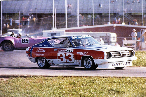 Paul Newman Datsun racing car Paul Newman Datsun racing car