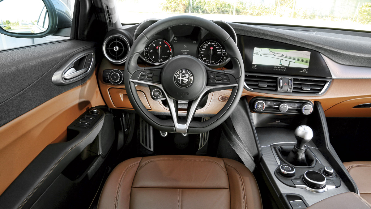 Prueba Alfa Romeo Giulia (interior) Prueba Alfa Romeo Giulia (interior)