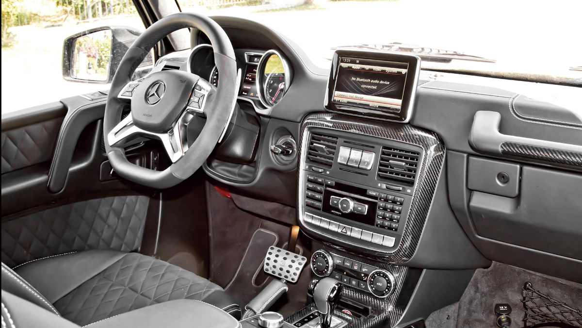 Prueba Brabus G500 4x4² (interior) Prueba Brabus G500 4x4² (interior)