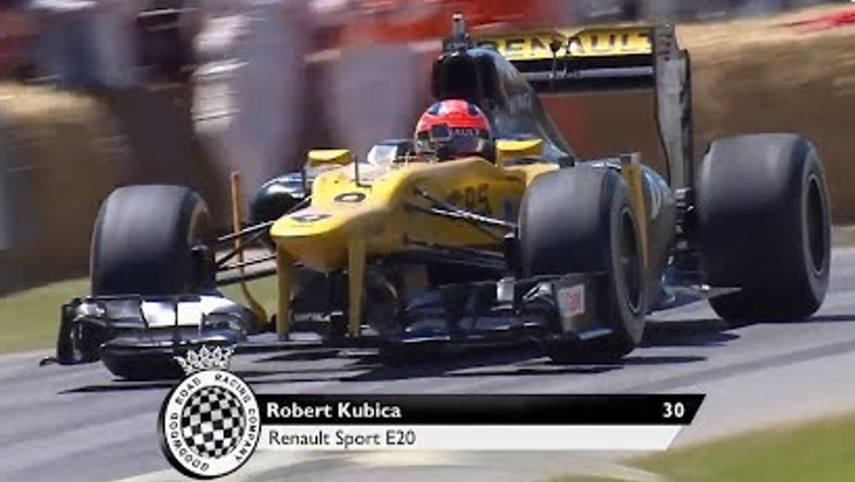 Robert Kubica en Goodwood 2017 Robert Kubica en Goodwood 2017