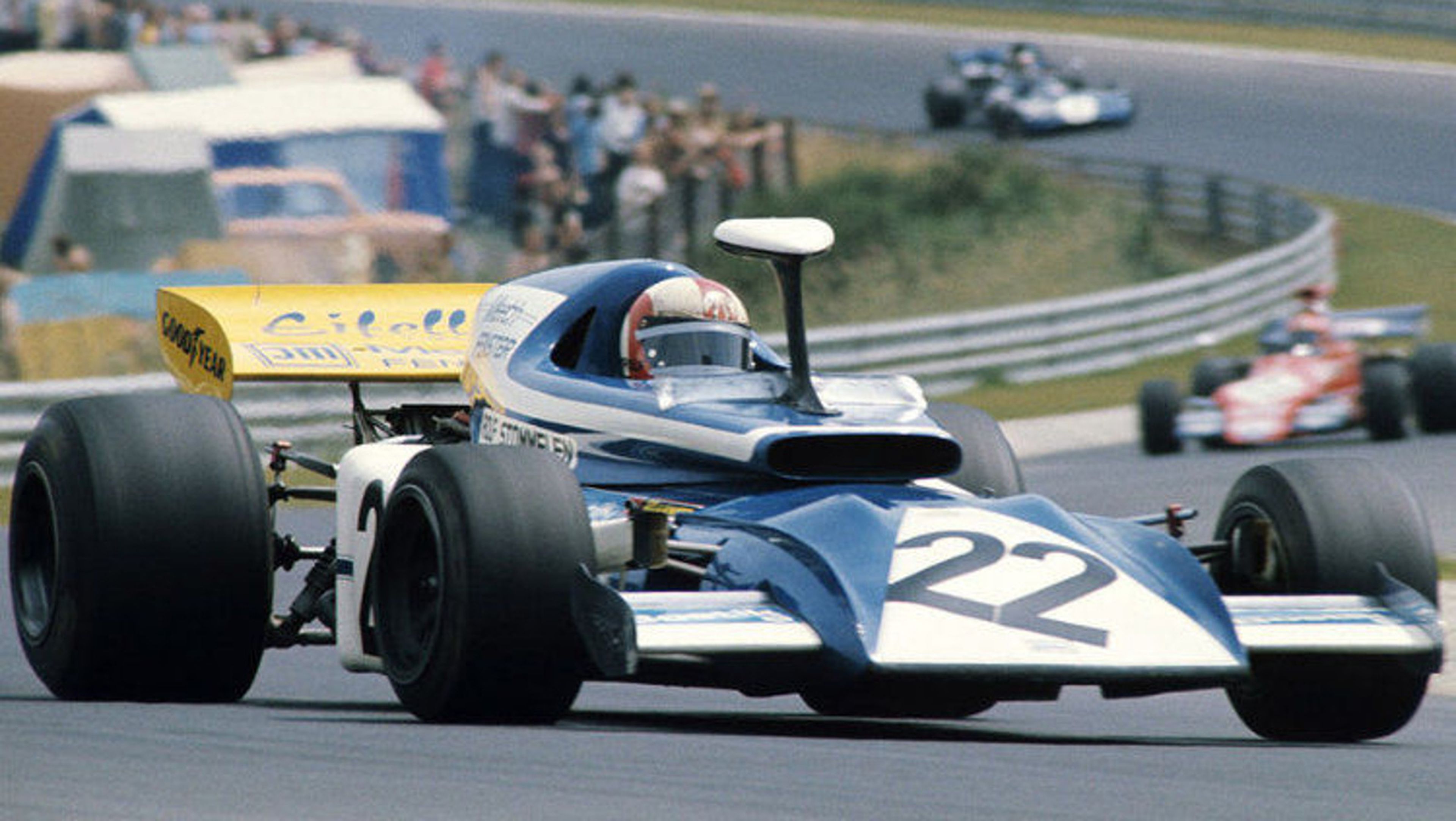 Rolf Stommelen in the Eifelland-Ford 21, Nürburgring 1972