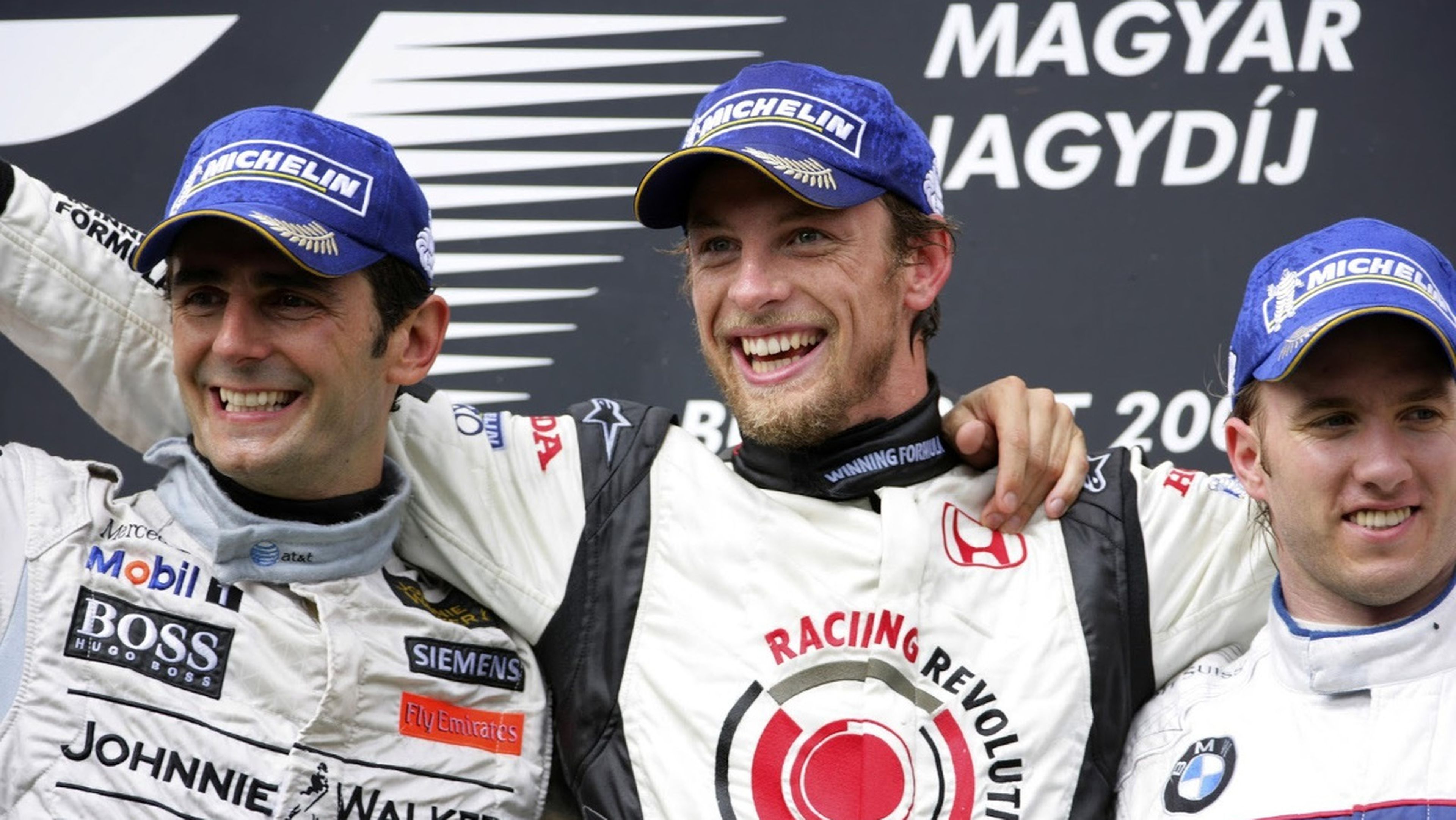 De la Rosa, su único podio, y Button, primera victoria en Hungría 2006