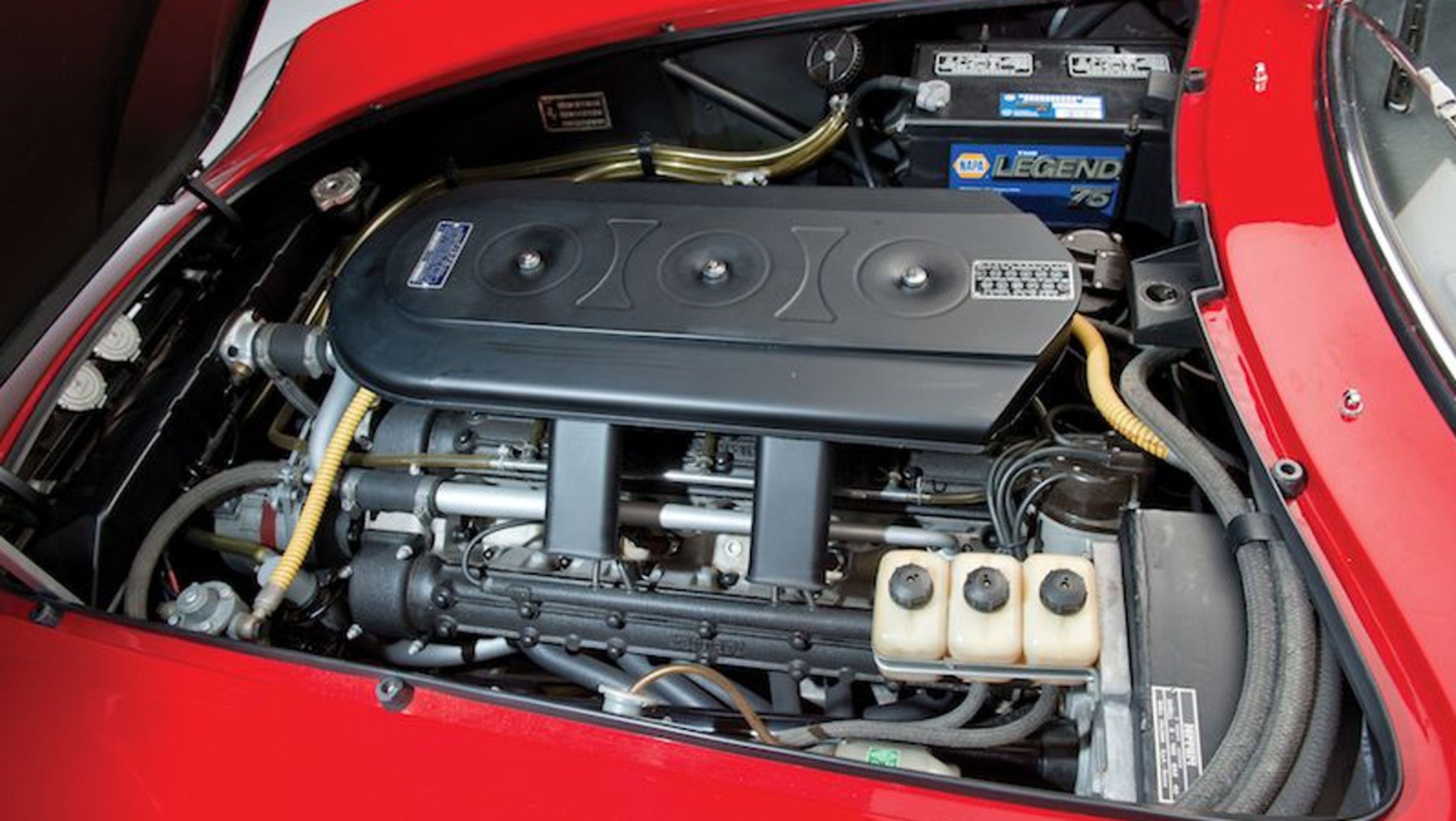 1967 Ferrari 275 GTB4 N.A.R.T. Spider engine