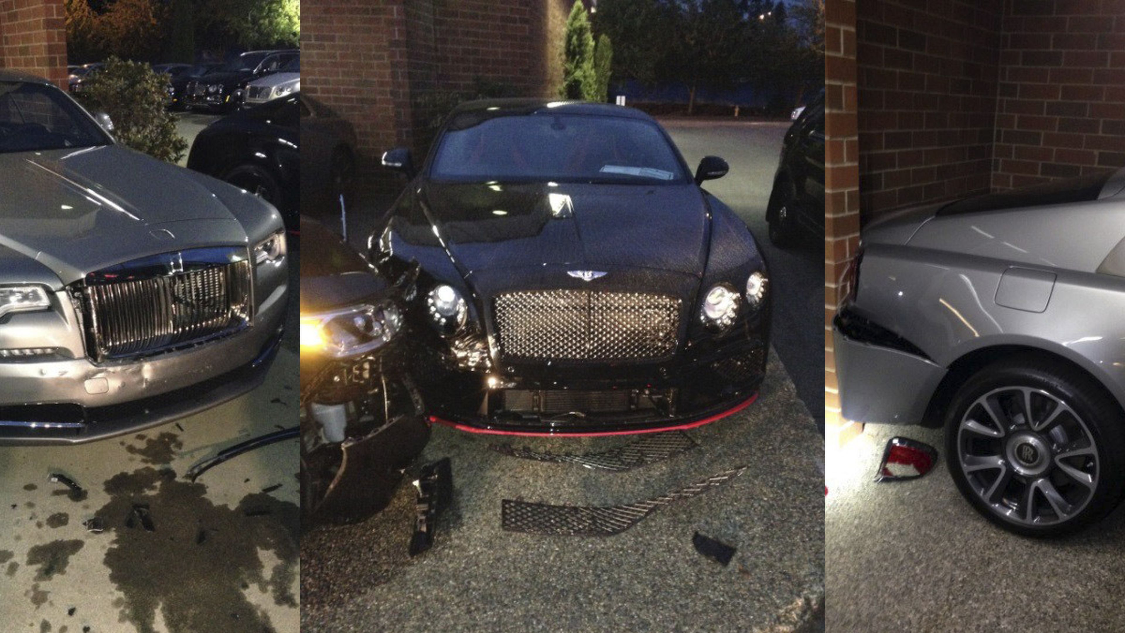 Arrestado por causar 425.000 euros de daños en un concesionario de Bentley