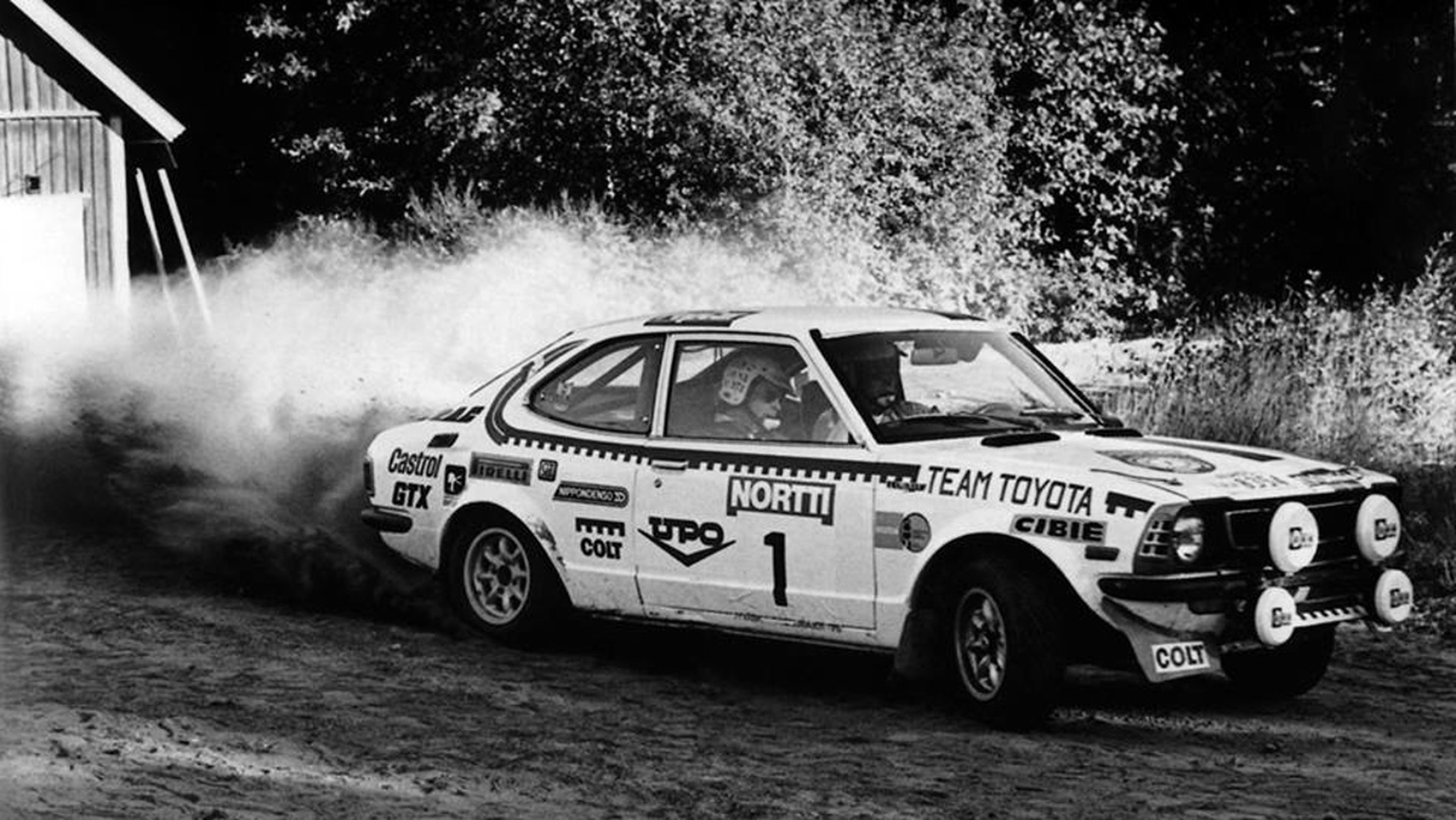 El Corolla 1.6 RS logró la 1ª victoria de Toyotra en el WRC en 1975