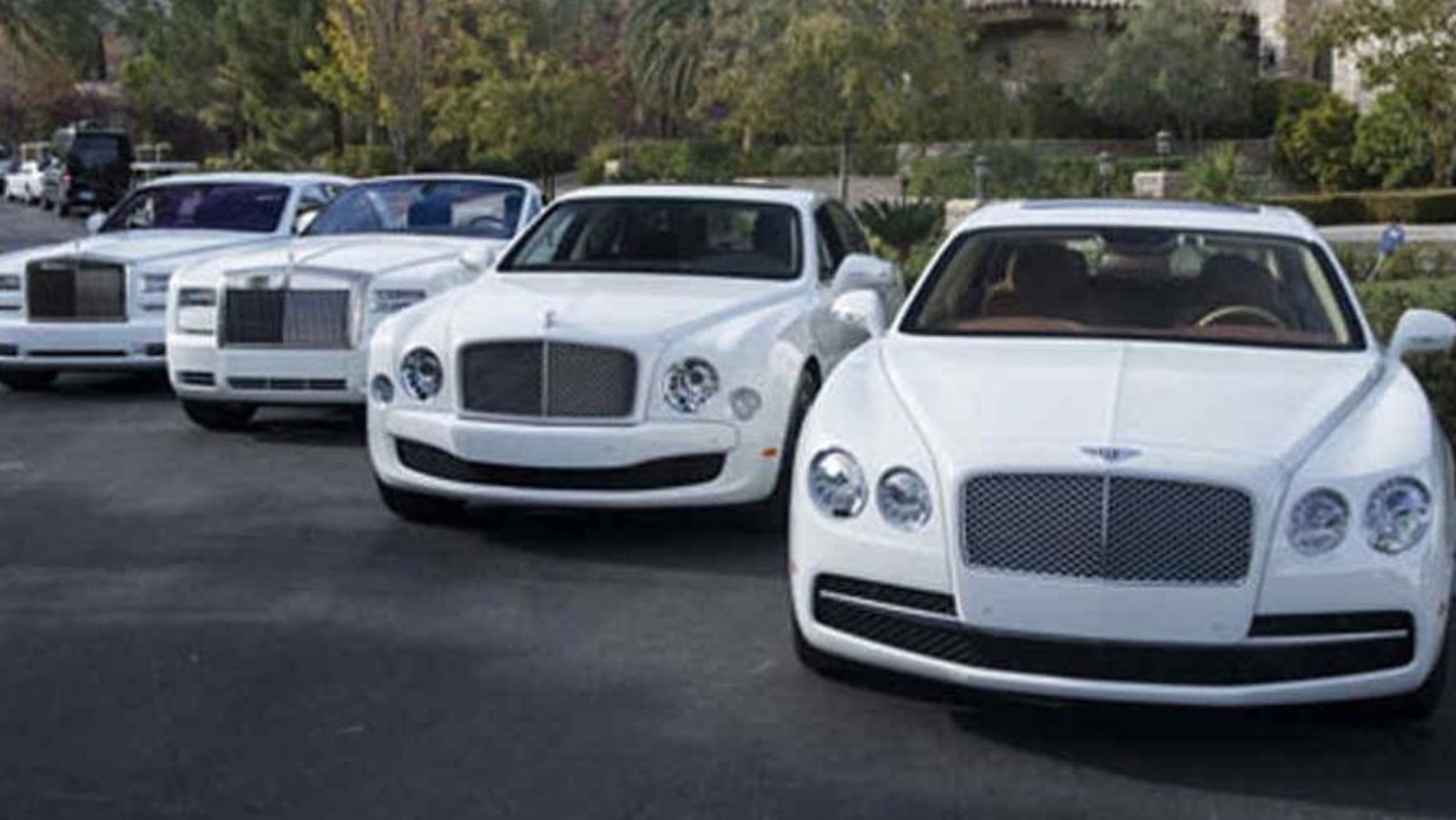 Flota de Rolls y Bentley de Floyd Mayweather