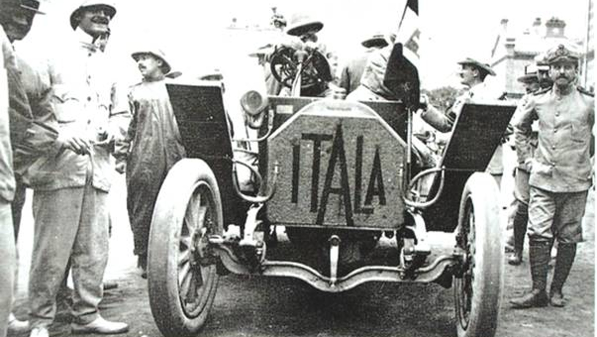 El Itala del príncipe Borghese Pekín-París 1907 El Itala del príncipe Borghese Pekín-París 1907