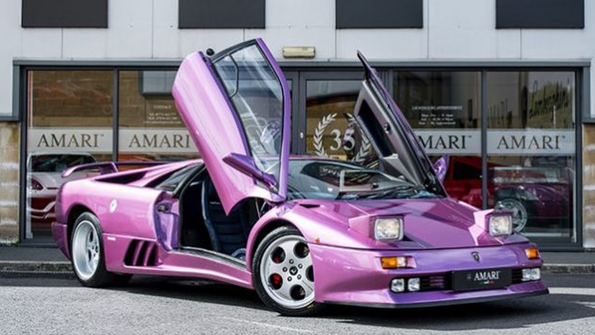 Lamborghini Diablo SE30 de Jamiroquai Lamborghini Diablo SE30 de Jamiroquai