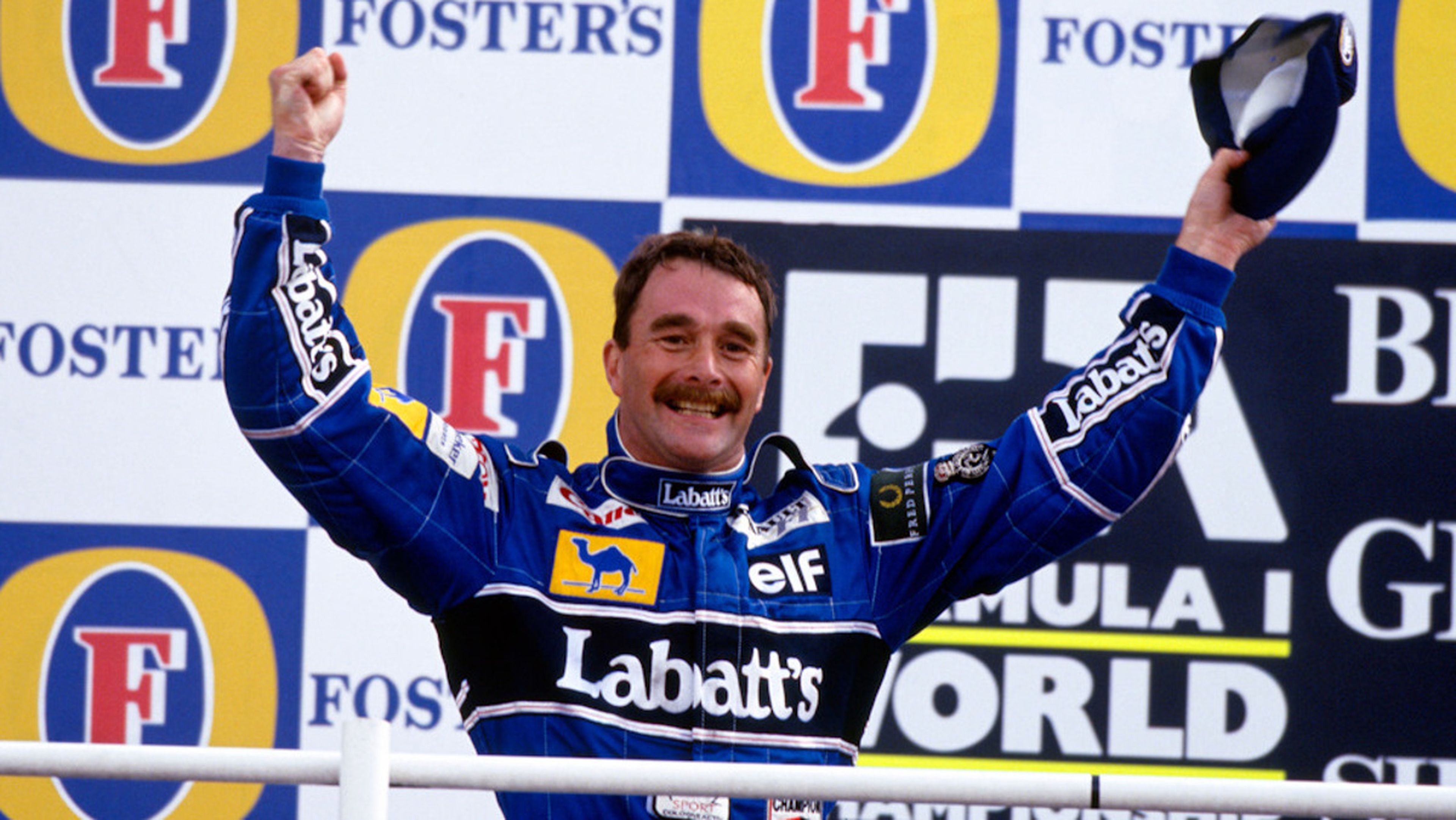 Mansell, se coronó en 1992